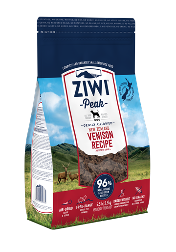 ZiwiPeak VENISON 2,5 kg. Air-dried